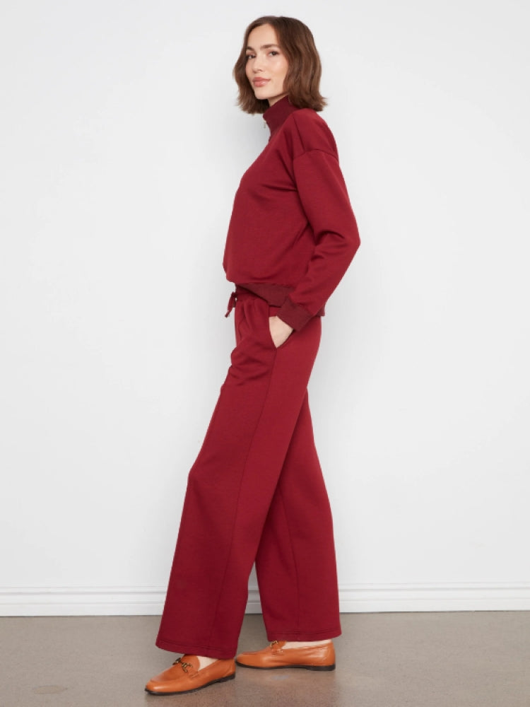 Charlie B Wide Leg Jogger Pants
