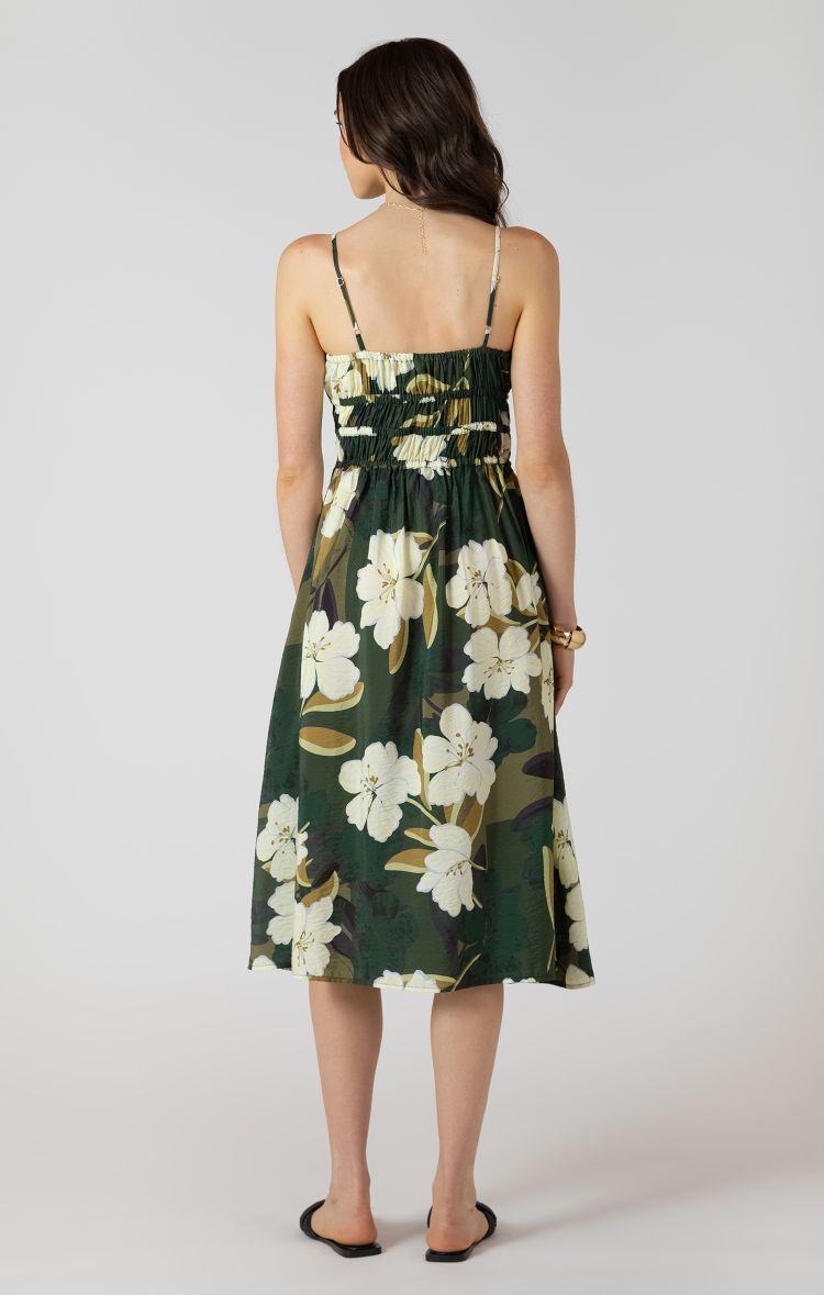 Sleeveless Floral Dress