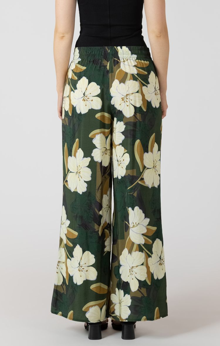 Floral Wide Leg Pants