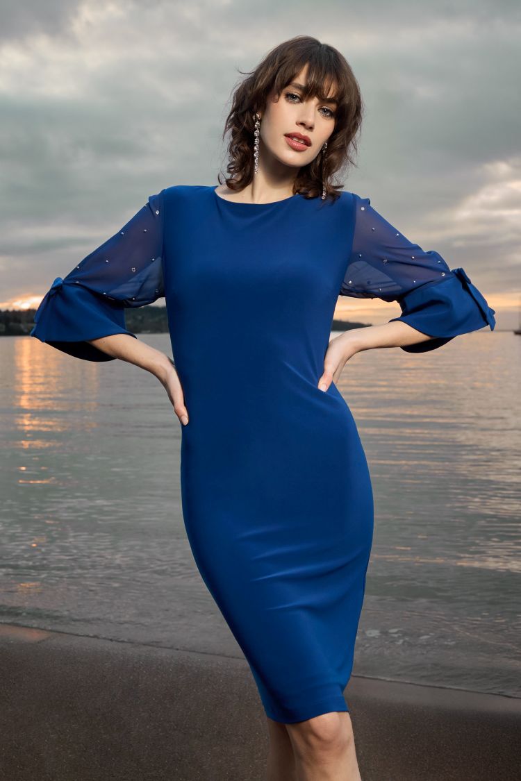 Bell Sleeve Knit Dress