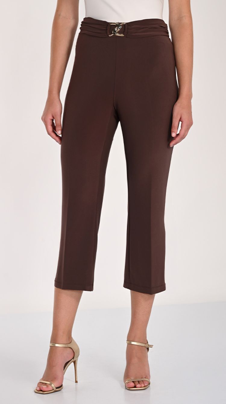 Capri With Belt Detail