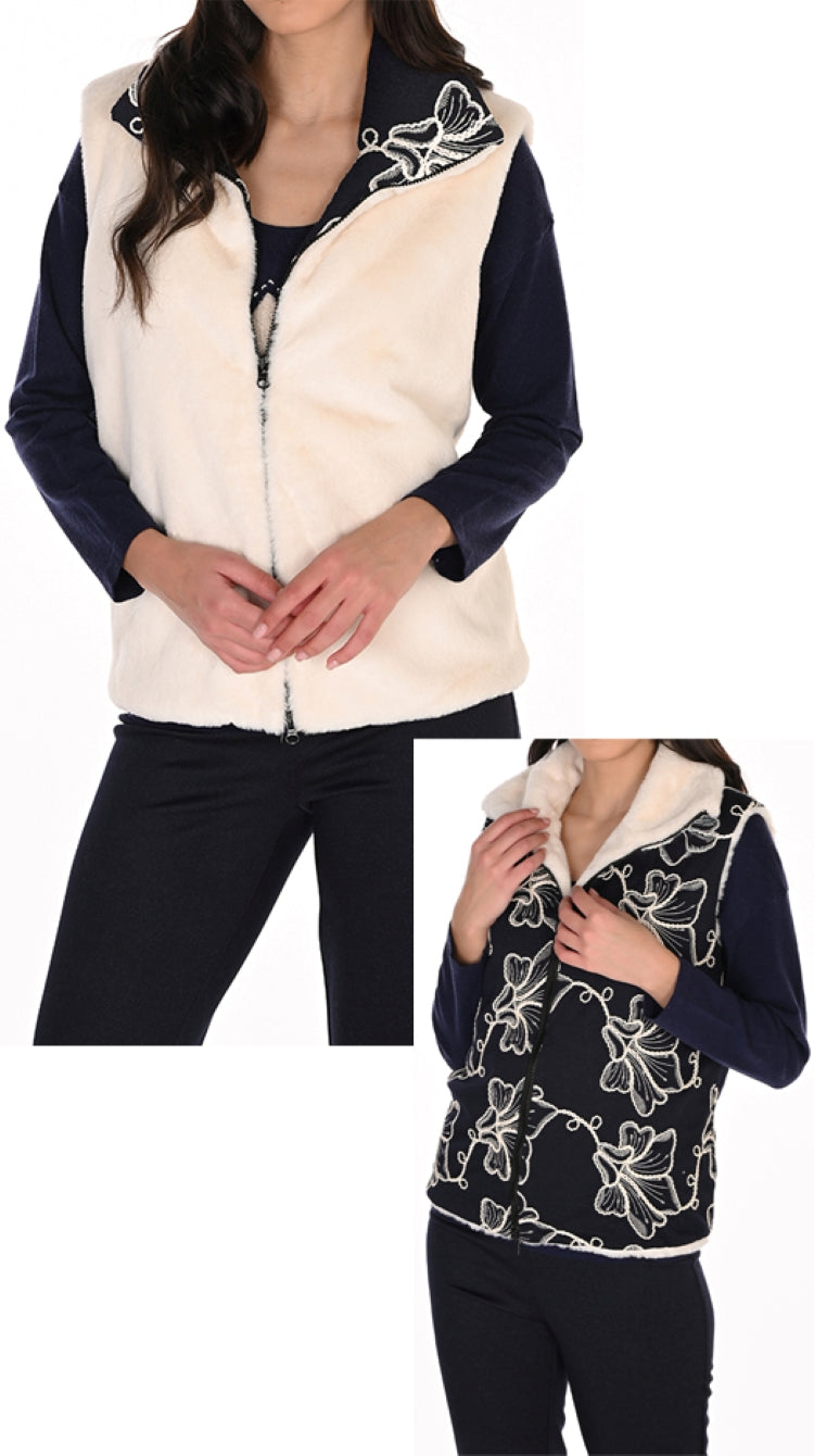 Frank Lyman Reversible Vest