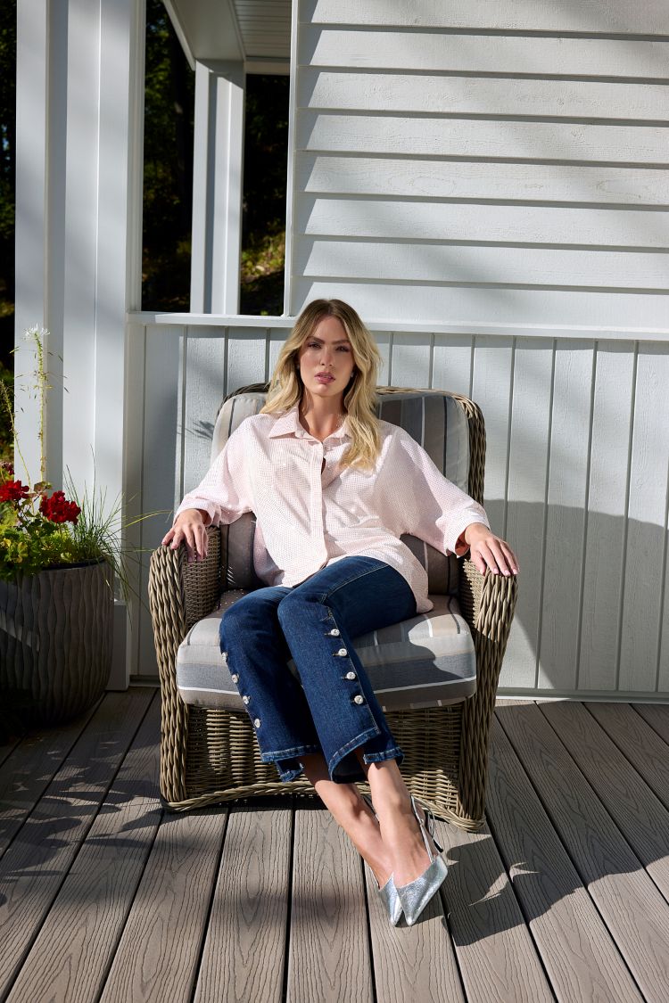 High Waisted Slim Fit Jeans