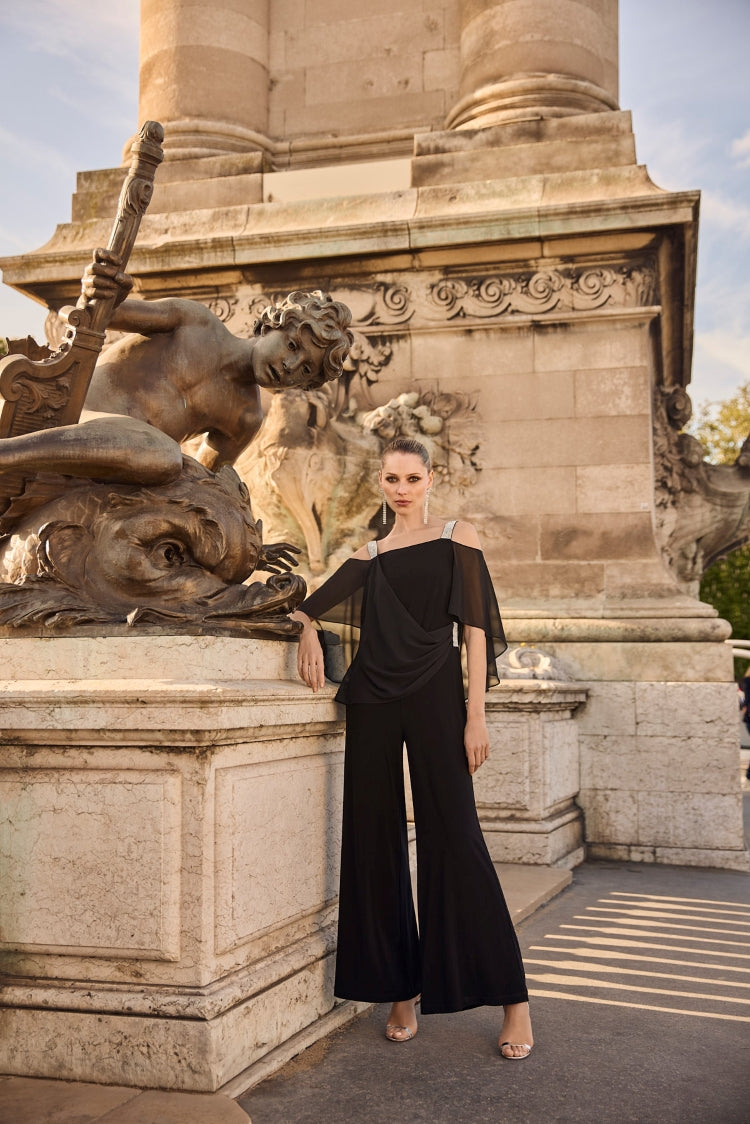Frank Lyman Off Shoulder Jumpsuit