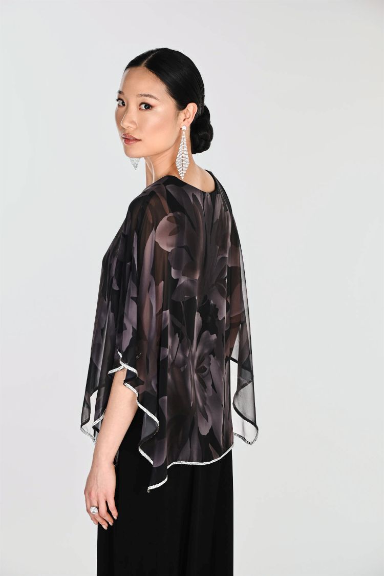 Rhinestone Overlay Top