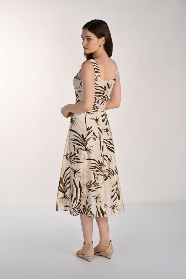 Leafy Maxi Dress