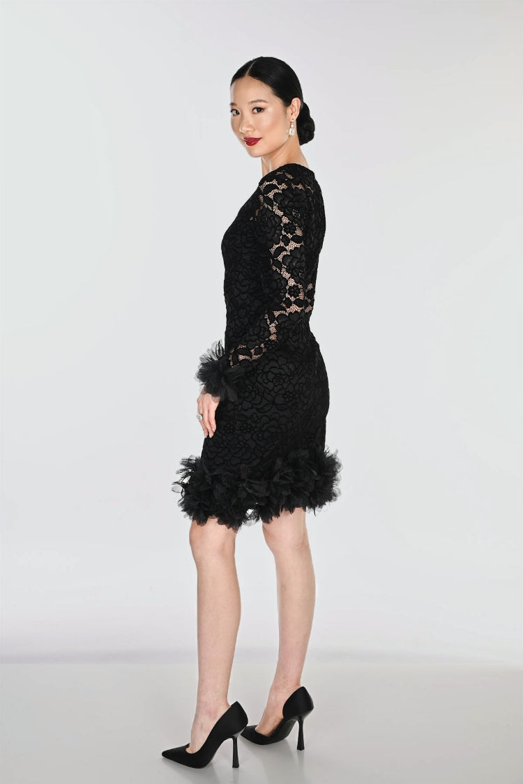 Frank Lyman Floral Jewel Sheath Dress