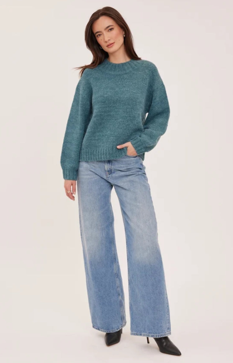 Gentle Fawn Tova Cropped Crew Neck Sweater