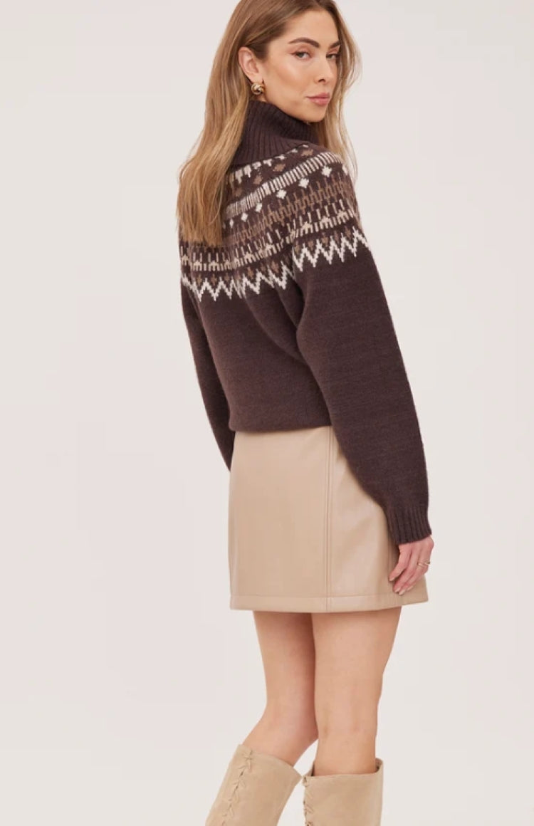 Gentle Fawn Chrissy Faux Leather Skirt