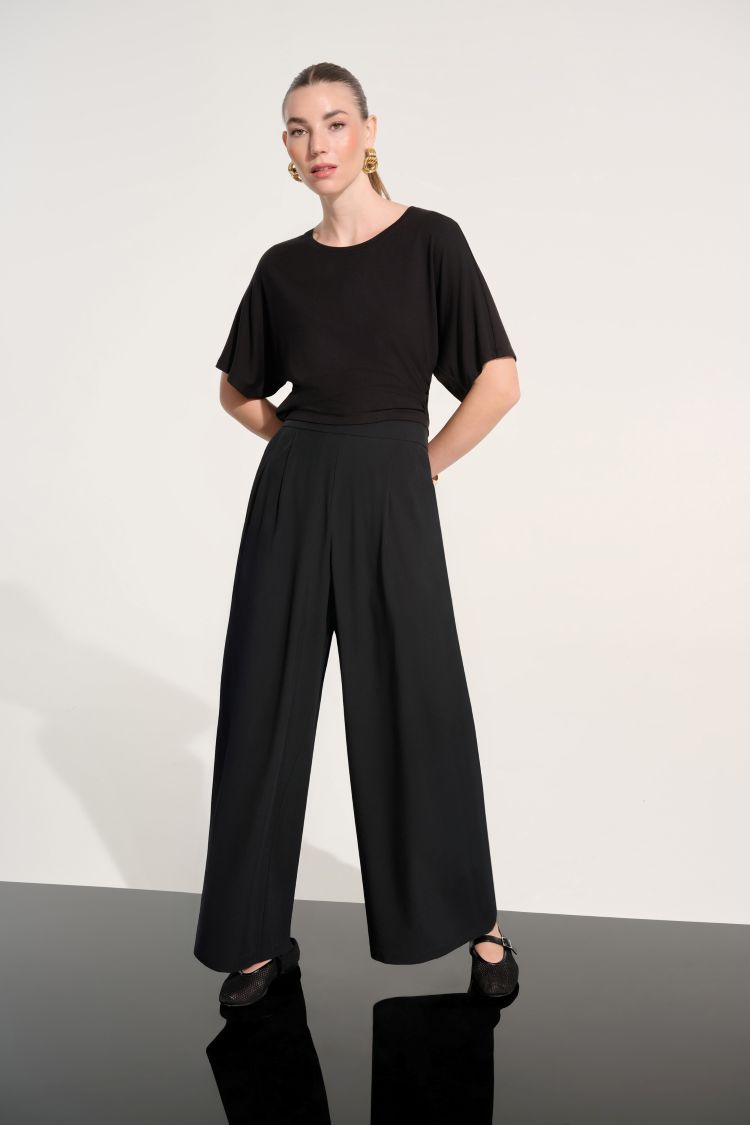 Pull On Wide Leg Pants