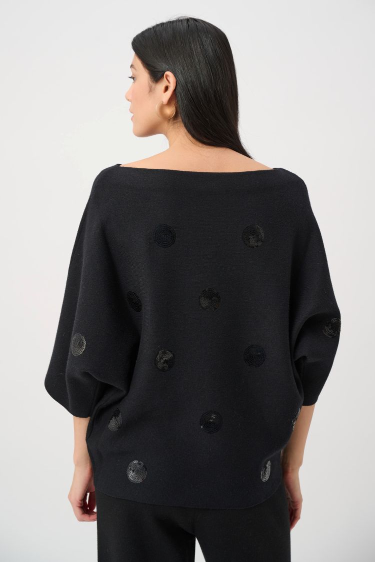 Boxy Polka Dot Sweater