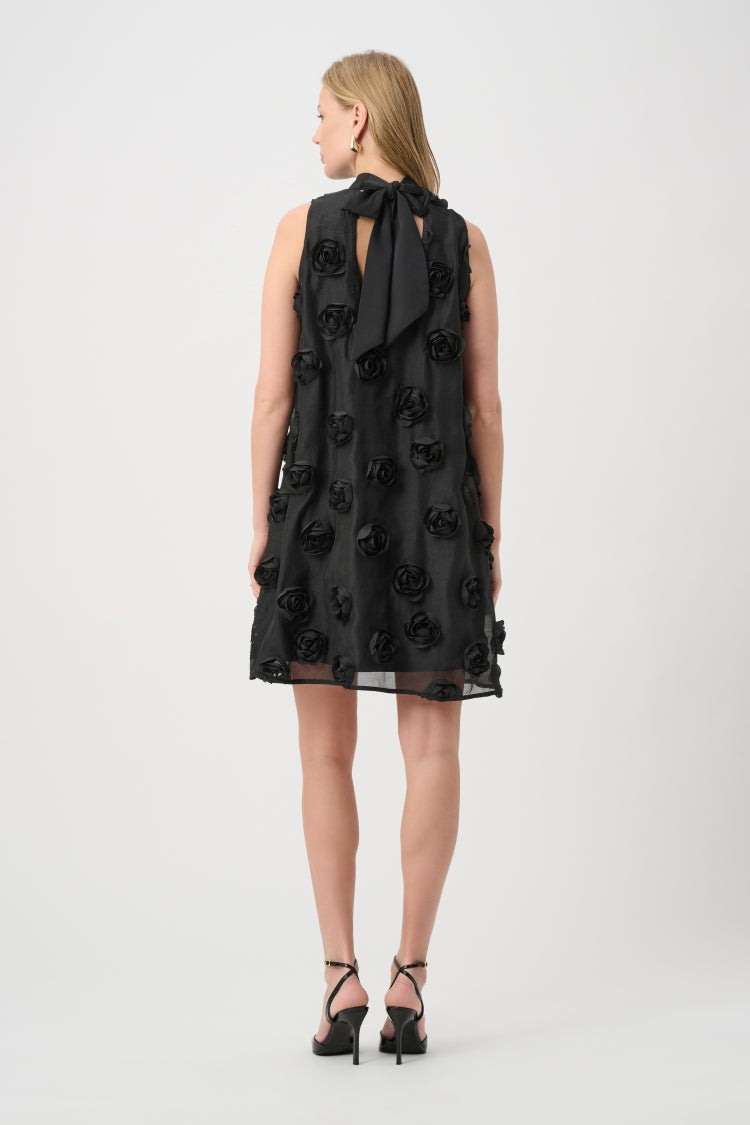 Joseph Ribkoff 3D Floral Trapeze Dress