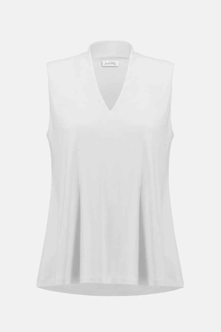 V-Neck Sleeveless Top