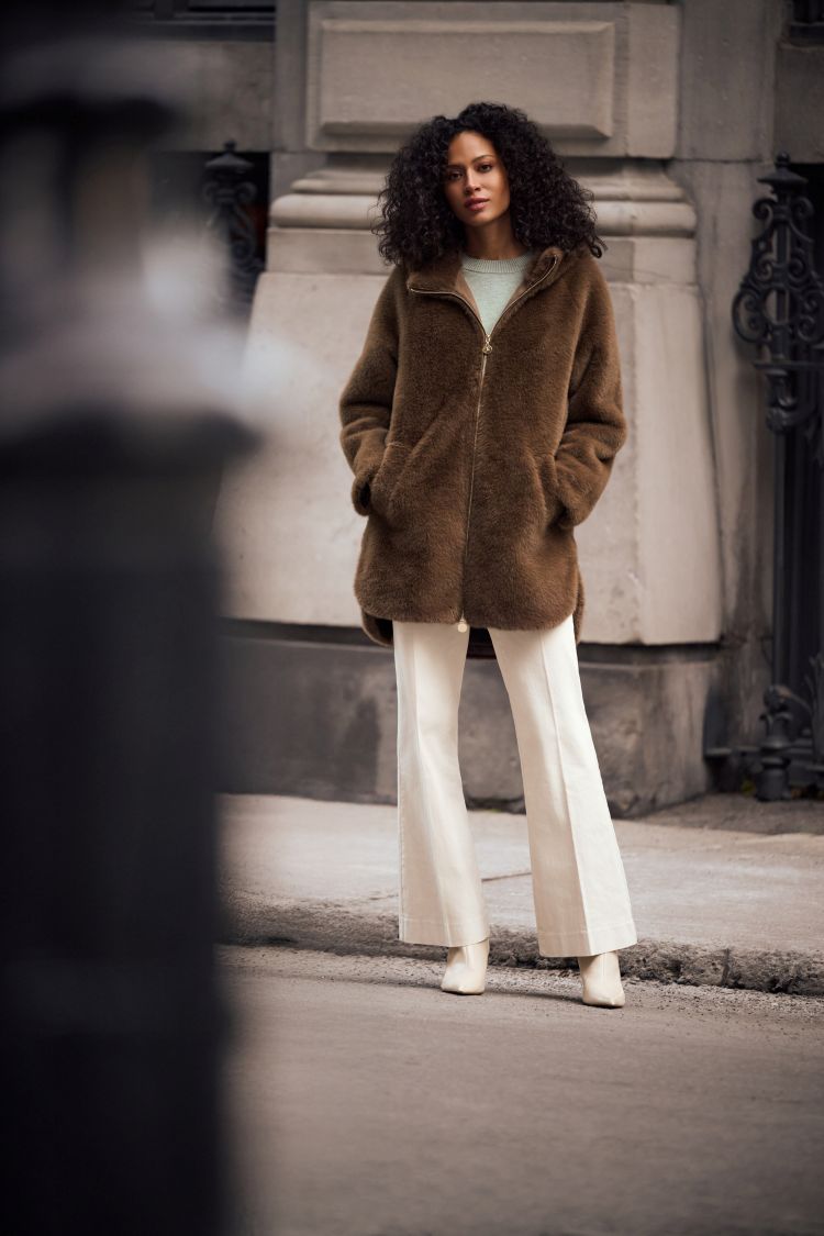 Mid Rise Trousers