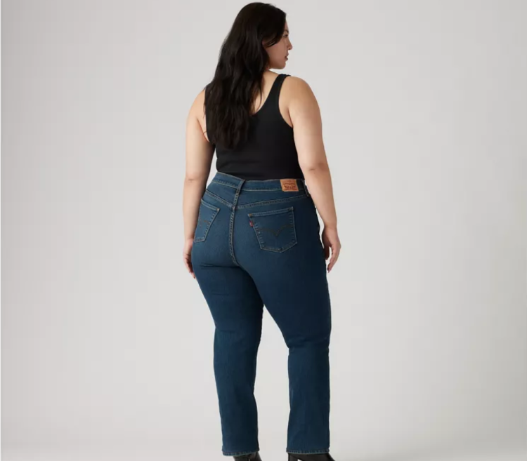 Plus Size Shaping Straight Leg