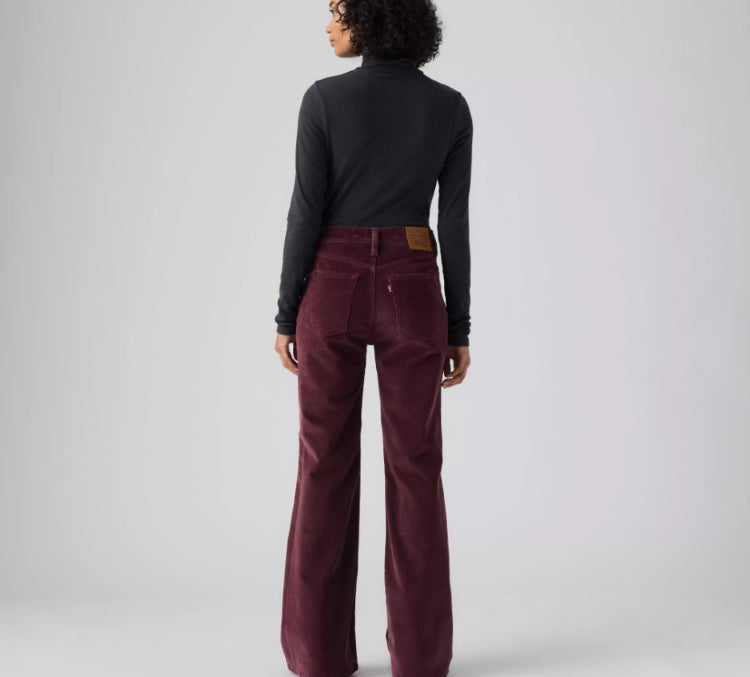 Levi's Women's Ribcage Flare Corduroy Pants
