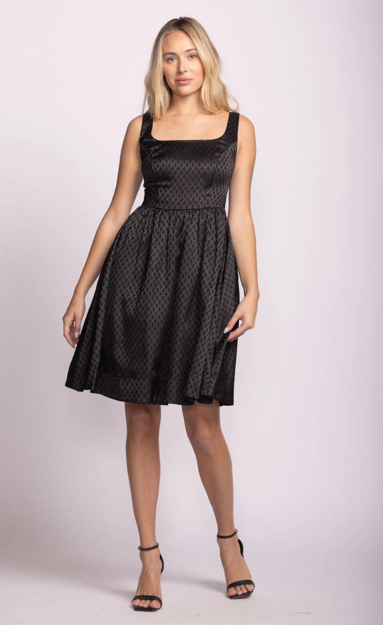 Zelie Dress| Pink Martini Style: DR-2920882BK – Fashionista