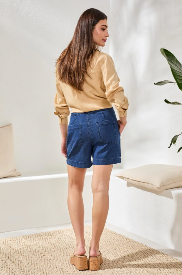 Flowy Audrey Denim Shorts