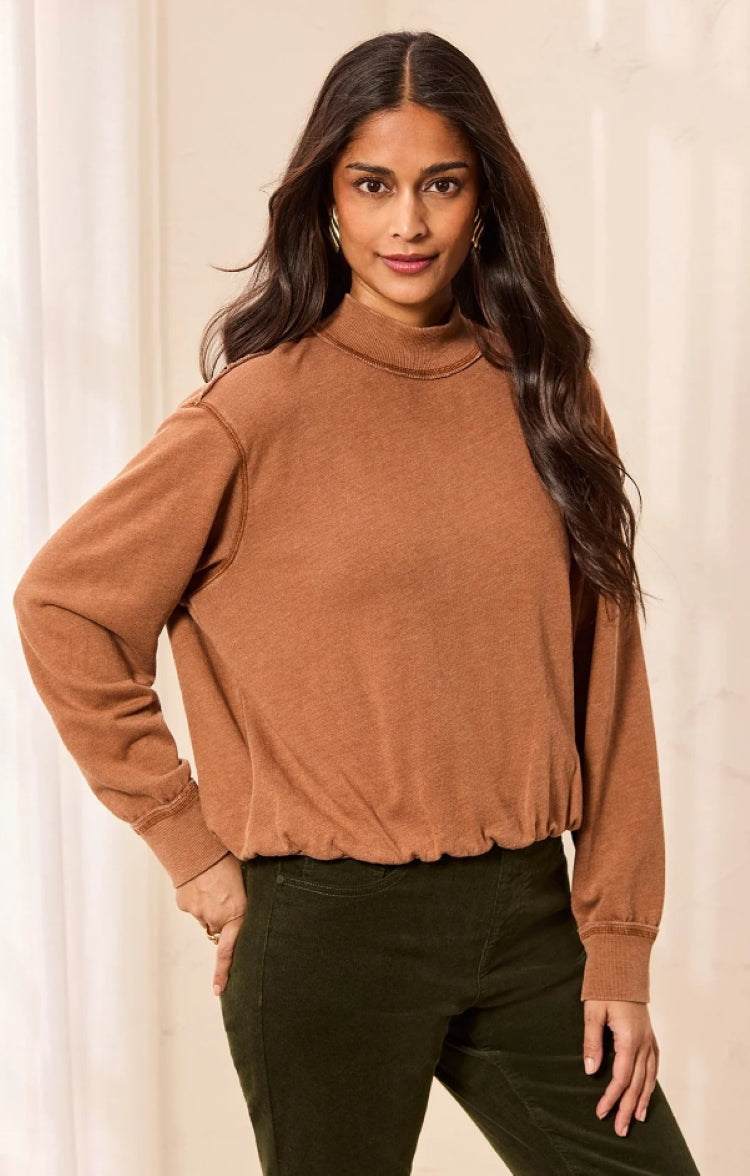 Tribal Bubble Crew Neck Long Sleeve