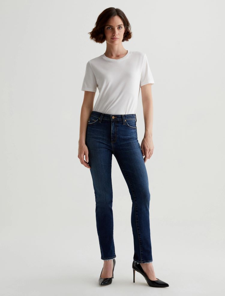 Mari Extended Slim Straight Jeans| AG Jeans Style: RAS1B33HB0