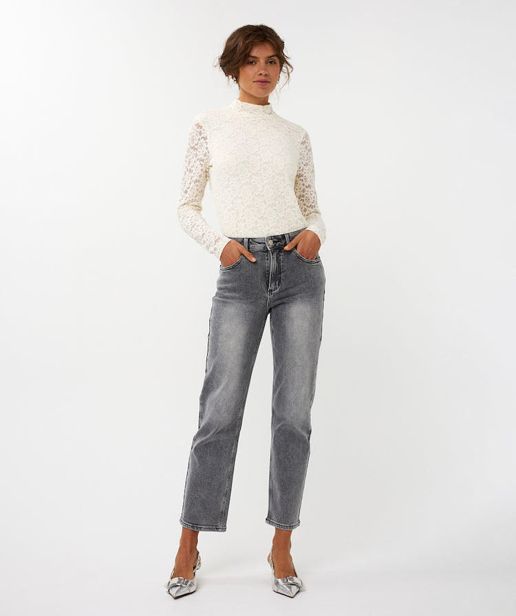 Lace Long Sleeve Top