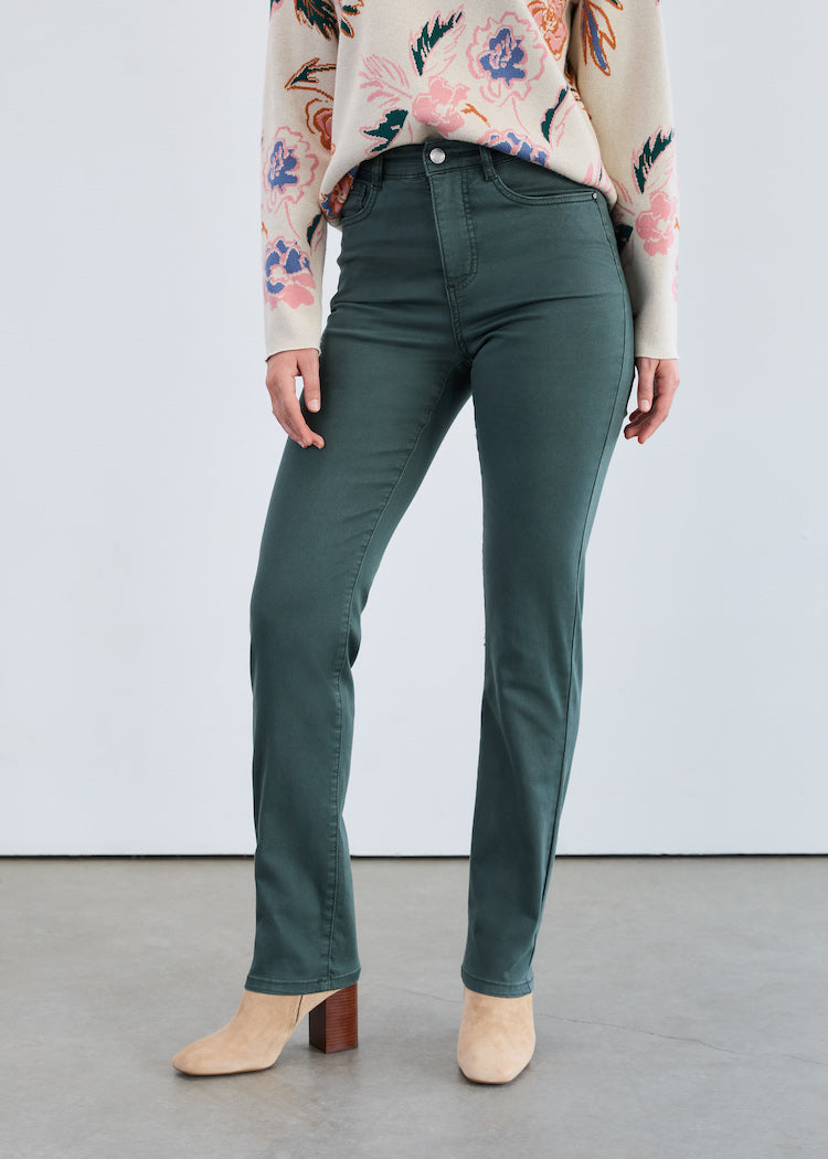 french dressing jeans Suzanne Straight Leg Denim, Navy main image 1