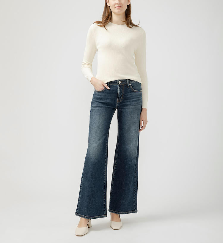 Willow Mid Rise Wide Leg Jeans|Jag Jeans Style: J2942SAT454