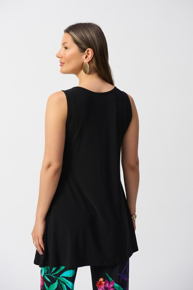 Joseph Ribkoff - V-Neck Long Sleeve Tunic Top