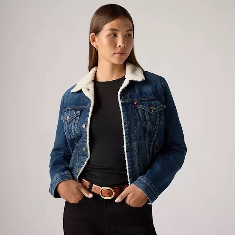 Original Sherpa Trucker Denim Jacket