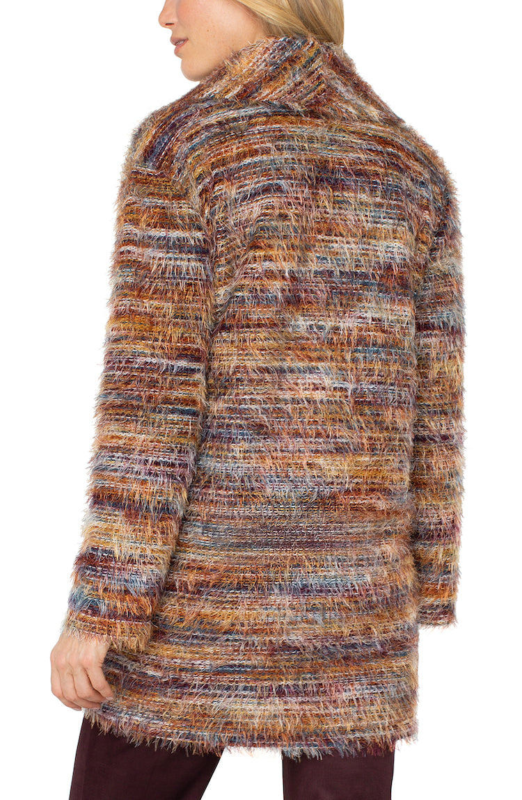 Long Sleeve Open Front Coatigan