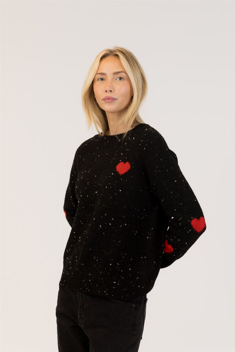 Philippa Fleck Heart Sweater