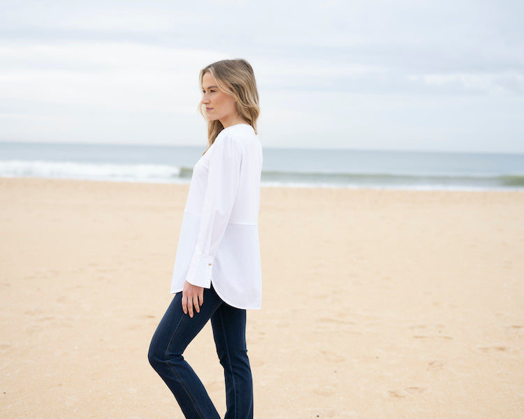 Long Sleeve Button Up Blouse