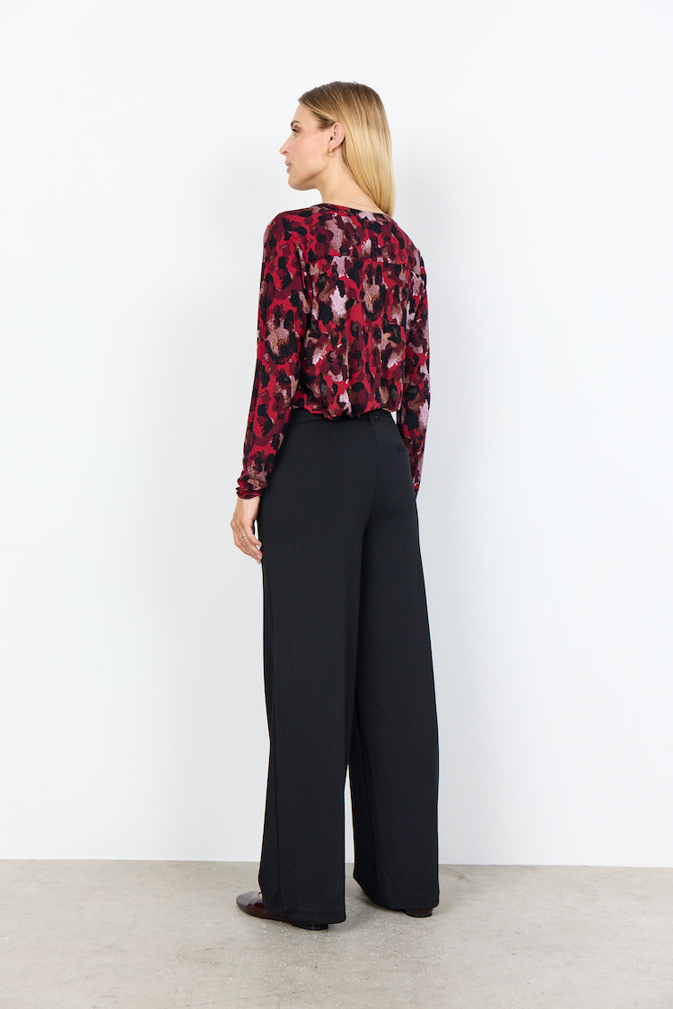 Abstract Print Blouse