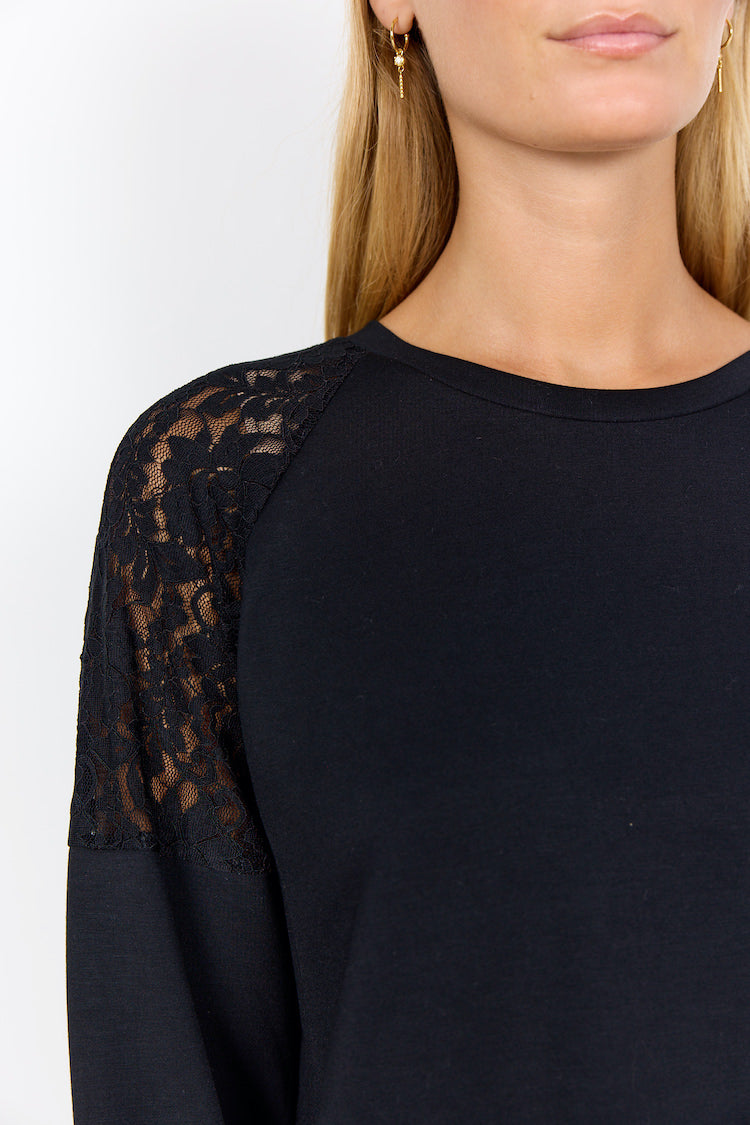 Lace Detail Pullover