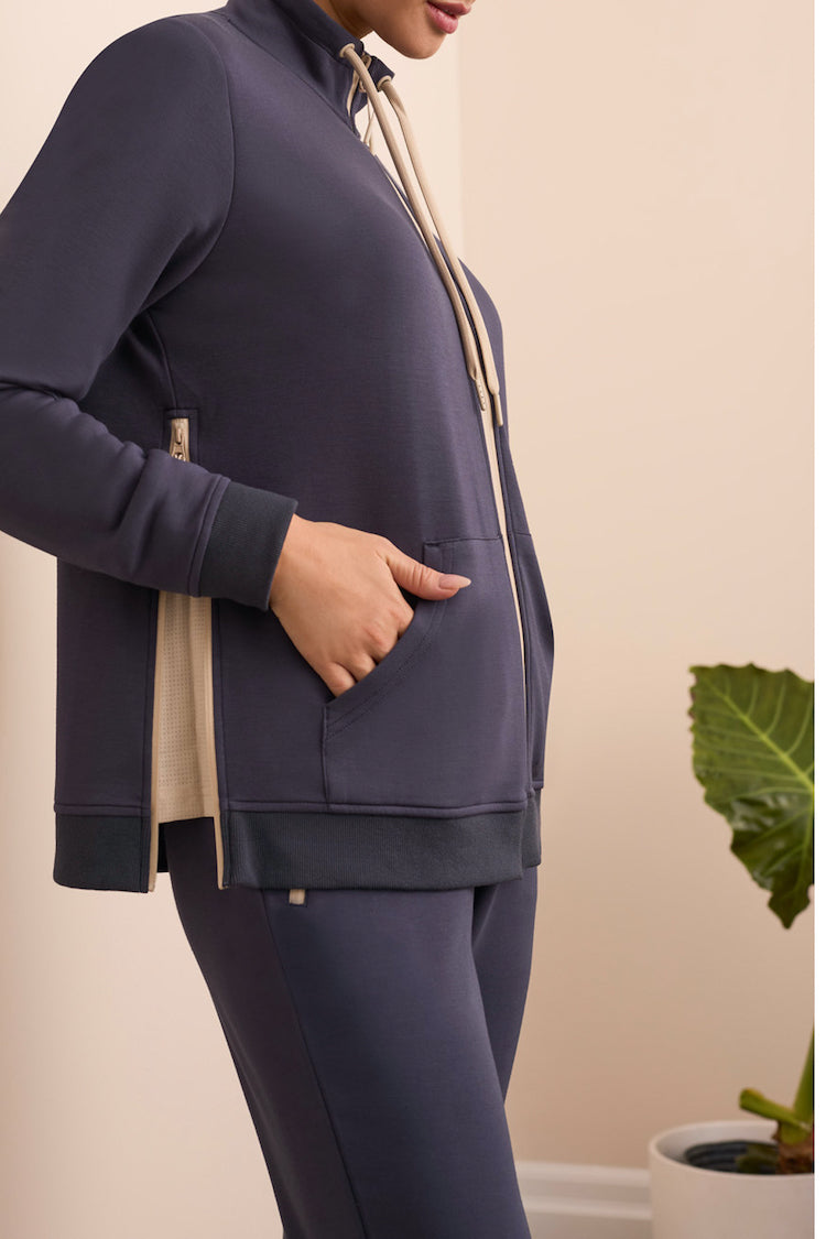 Scuba Long Sleeve Zip Up