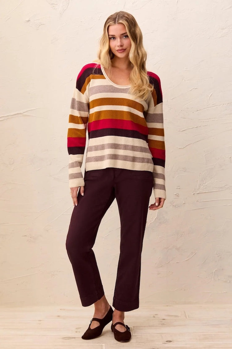 Tribal Waffle Knit Sweater