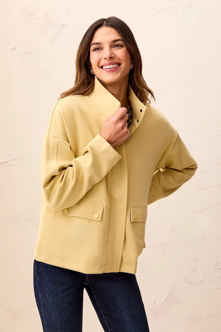 Tribal Soft Touch Zip Up Utility Jacket