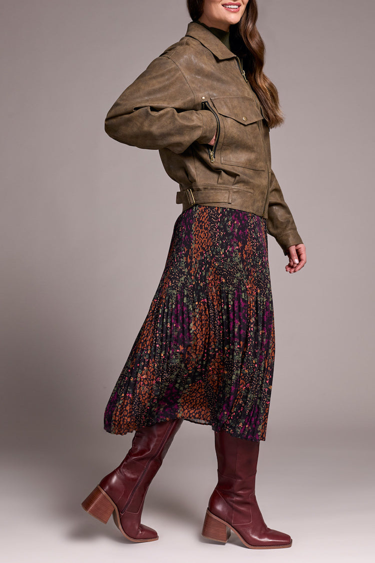 Zip Front Side Tab Jacket