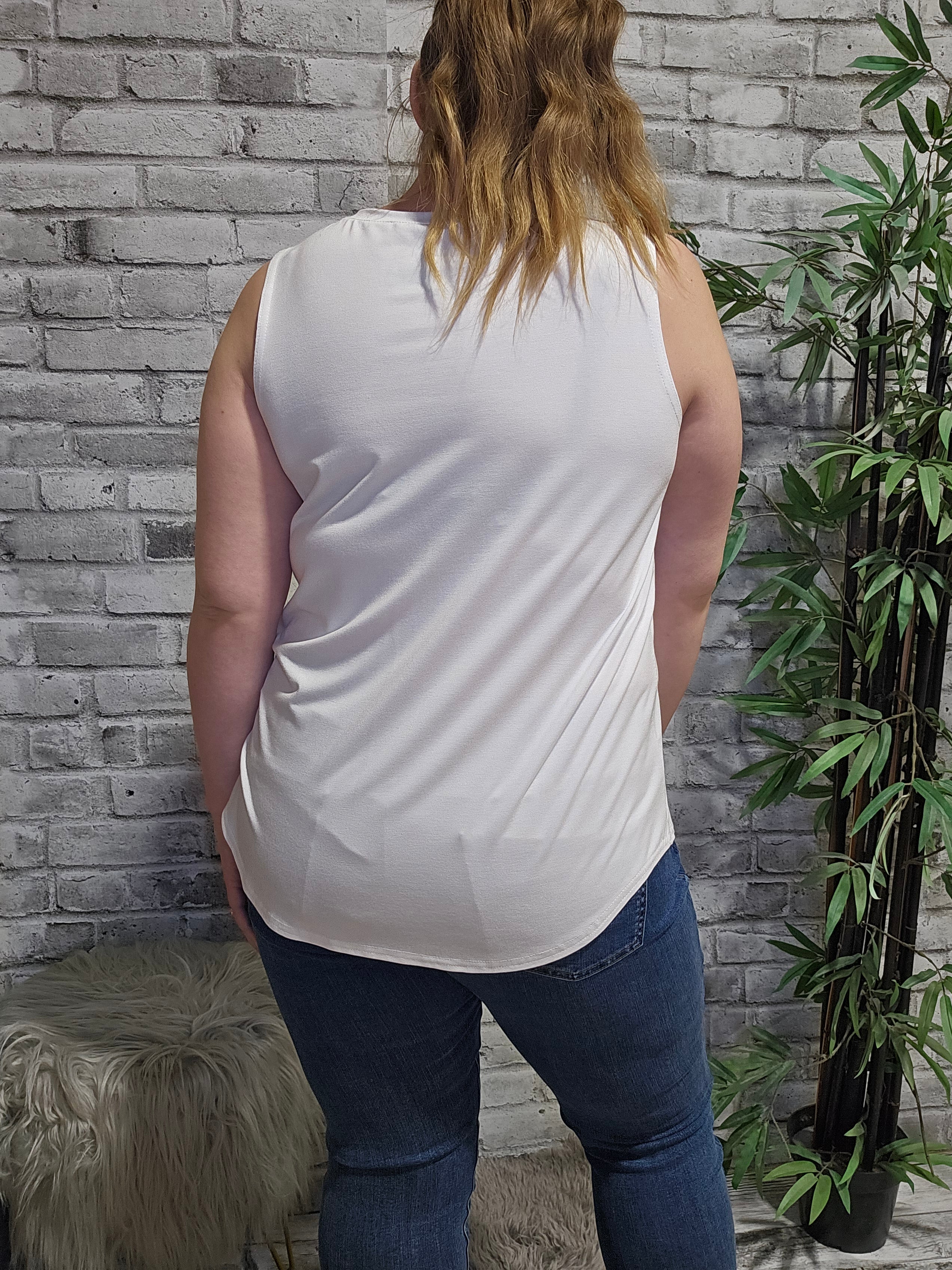 Rounded Neck Wide Tank