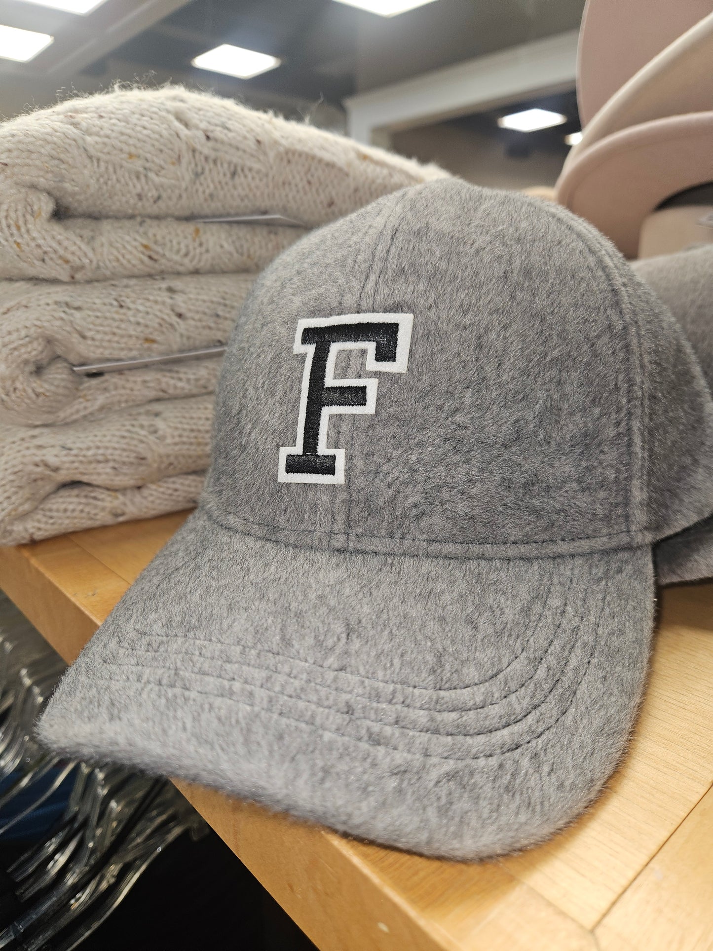 Felt Letter Baseball Hat