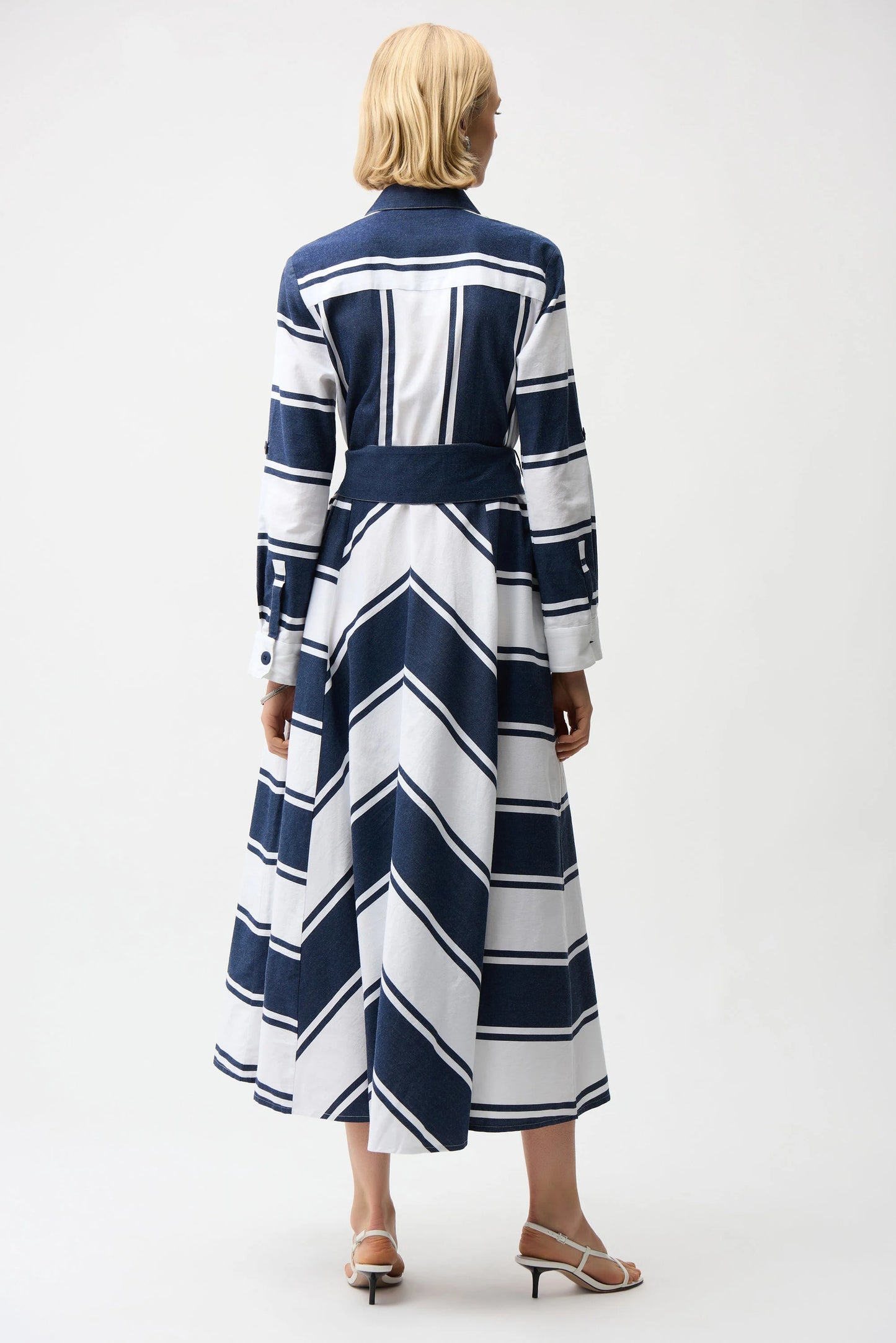 Casual Stripped Maxi Dress