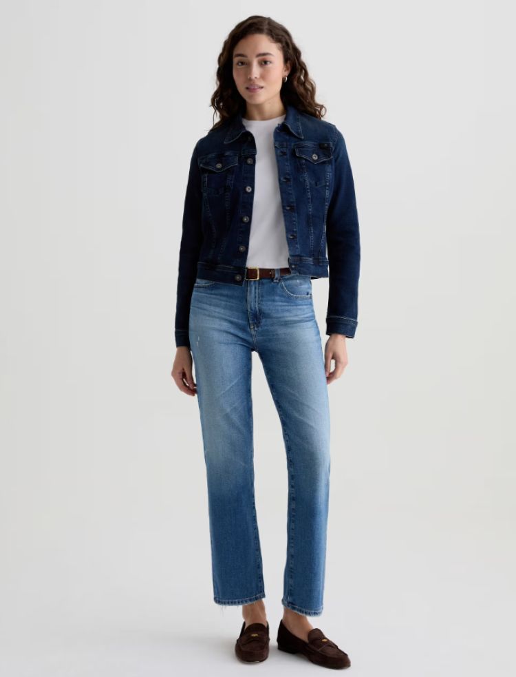 Brinley Mid Rise Straight Denim