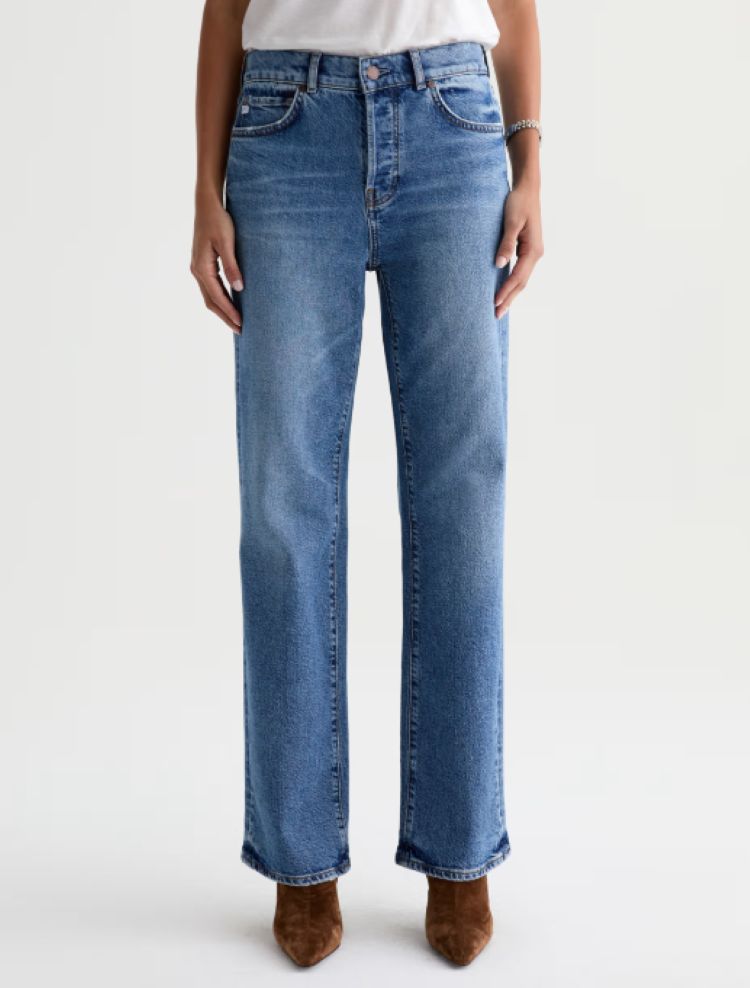 AG Jeans Billie Relaxed Straight Jeans Echo