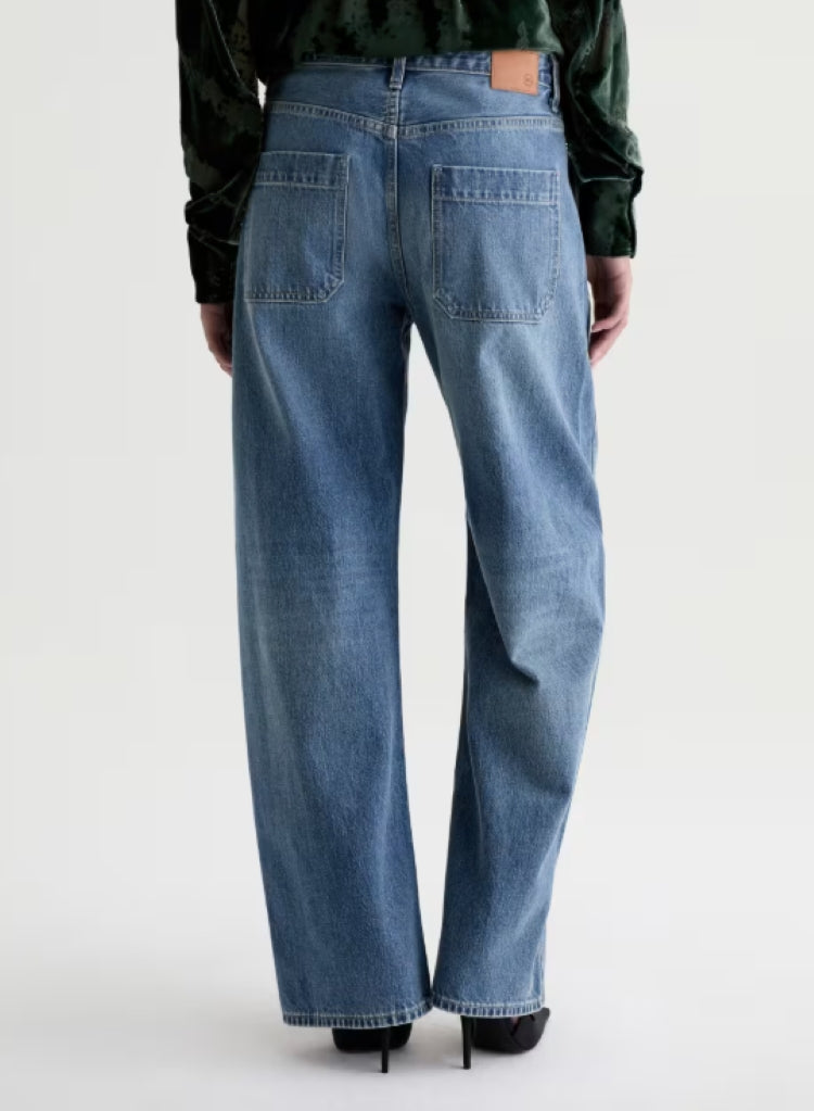 AG Mercer High-Rise Barrel Jeans