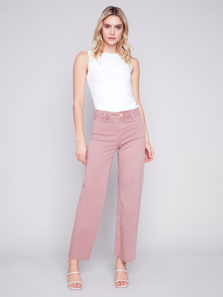 Charlie B Style: C5400R/618A, Straight Wide Leg Pant, full view