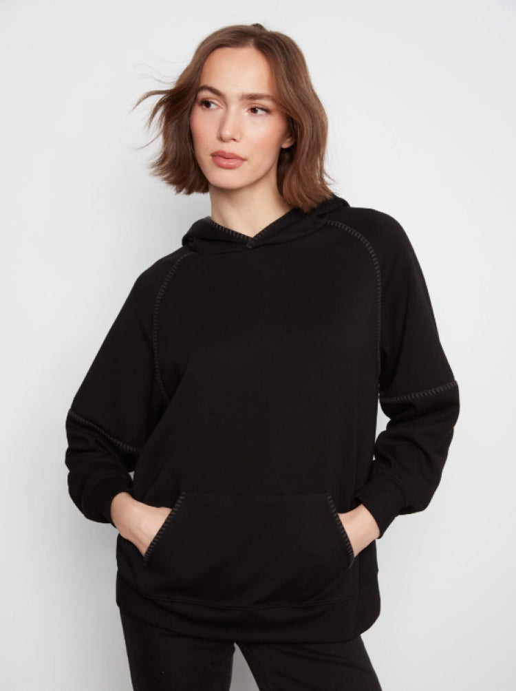 Charlie B Stitched Scuba Hoodie