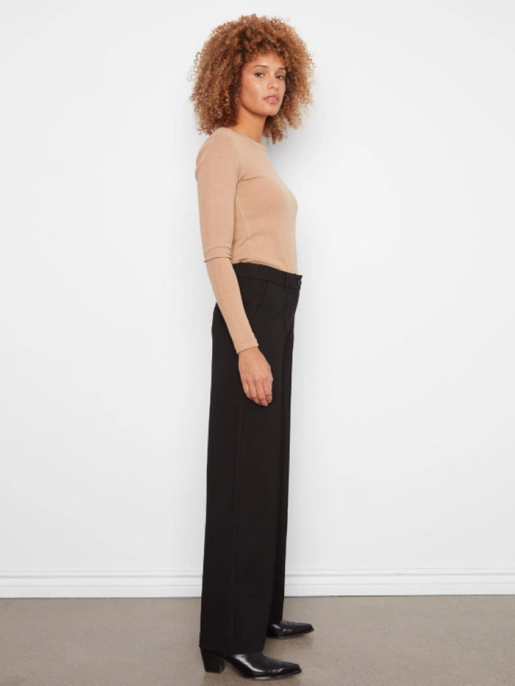 Charlie B Ponte Wide Leg Pants