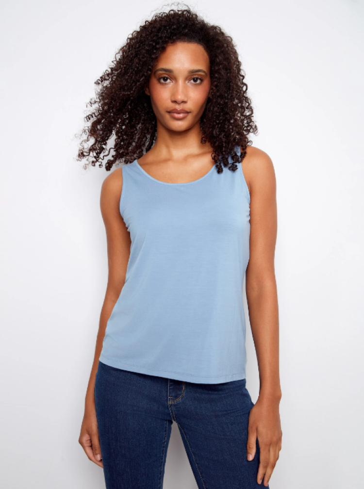 Camisole réversible en bambou