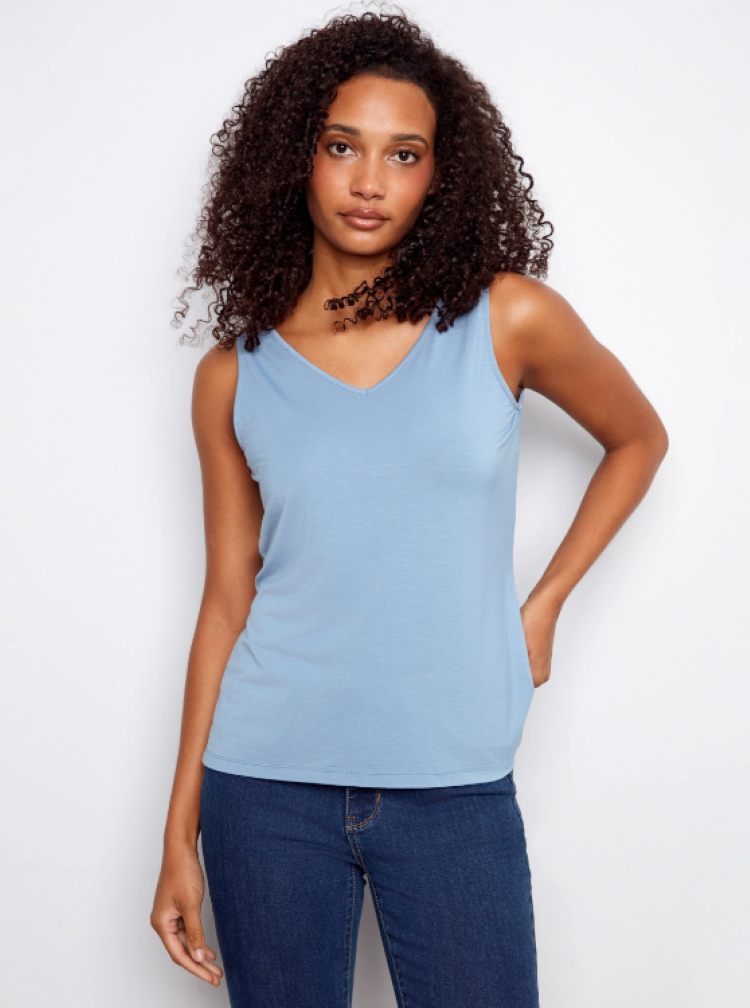 Camisole réversible en bambou