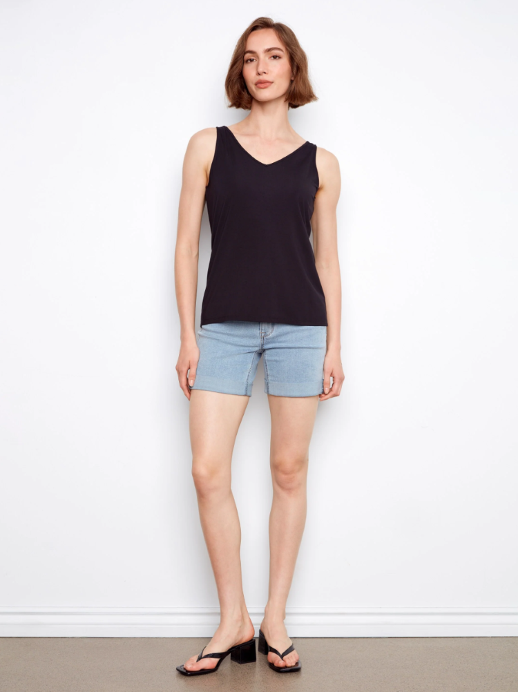 Camisole réversible en bambou